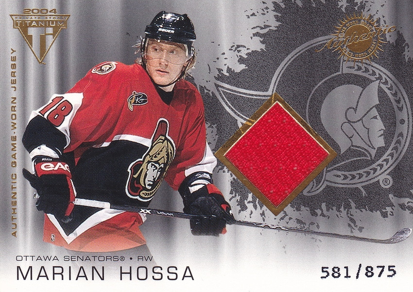 Hockey card Marian Hossa