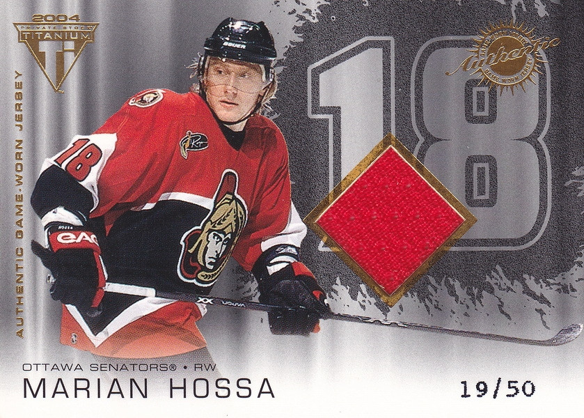 Hockey card Marian Hossa