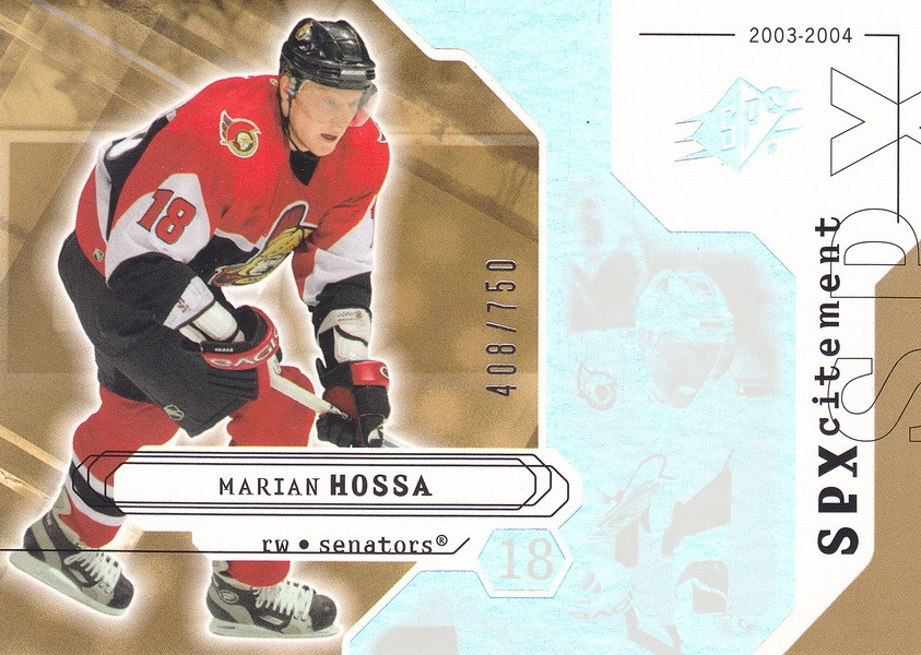 Hockey card Marian Hossa