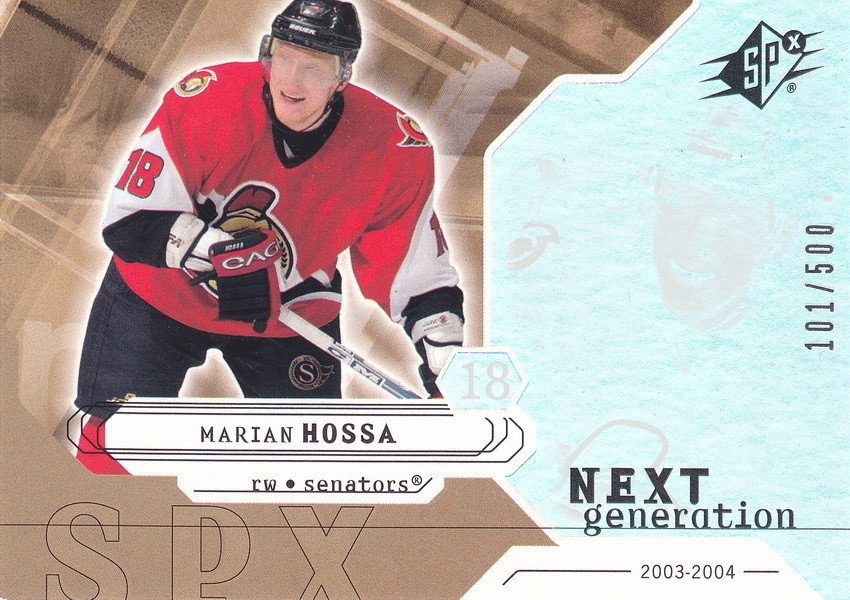 Hockey card Marian Hossa