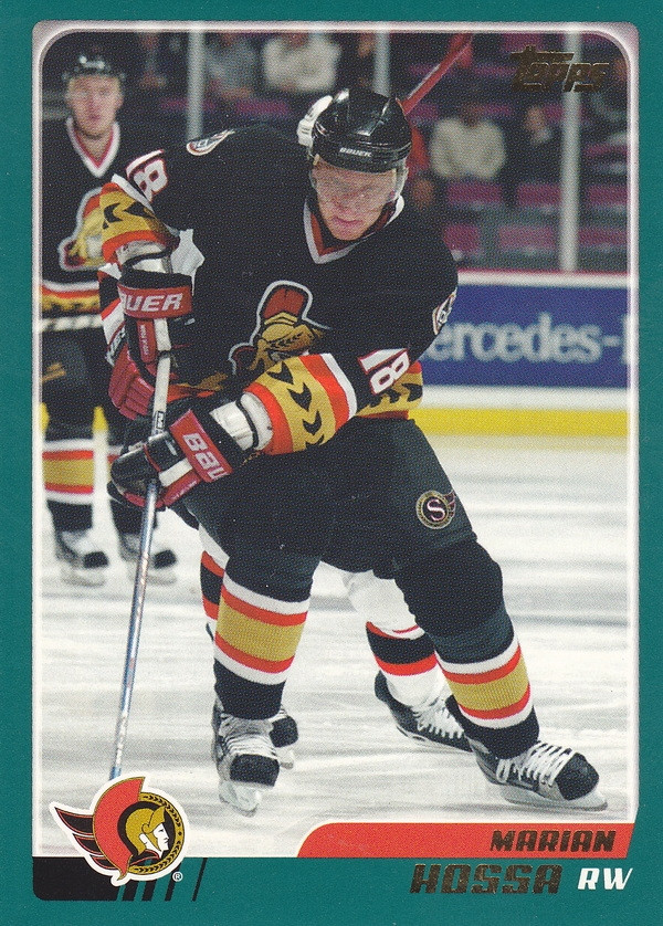 Hockey card Marian Hossa