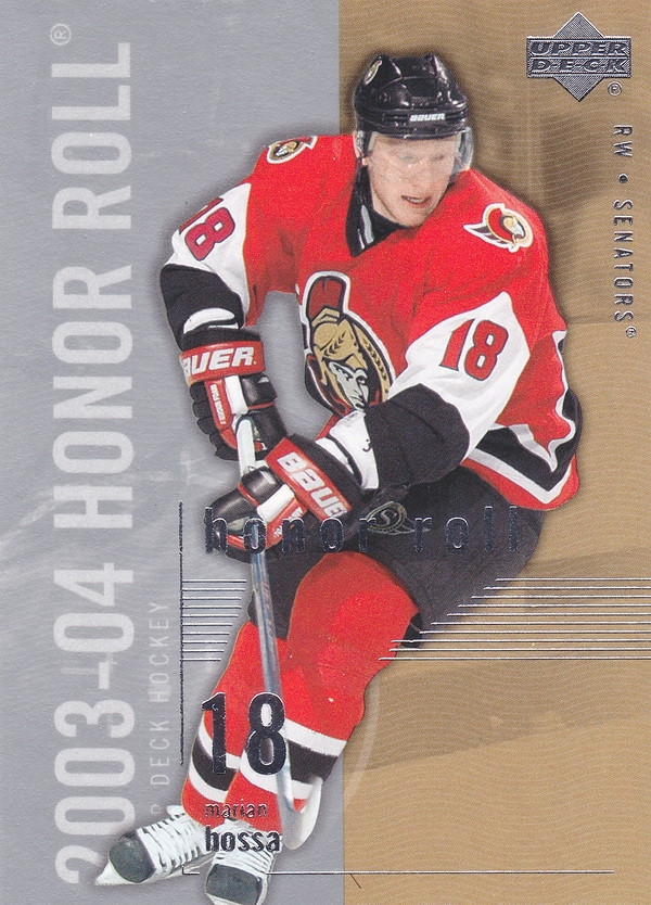 Hockey card Marian Hossa