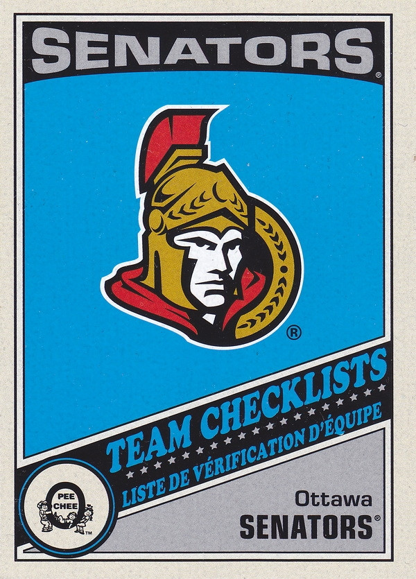 Hockey card Checklist
