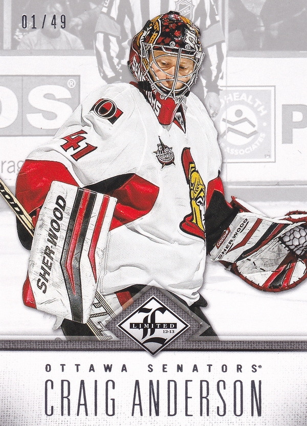 Hockey card Craig Anderson