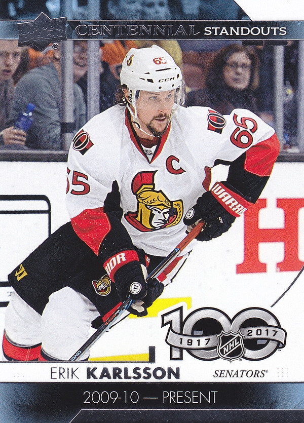 Hockey card Erik Karlsson
