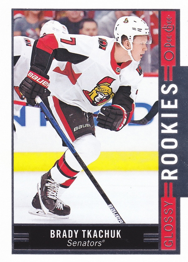 Hockey card Brady Tkachuk