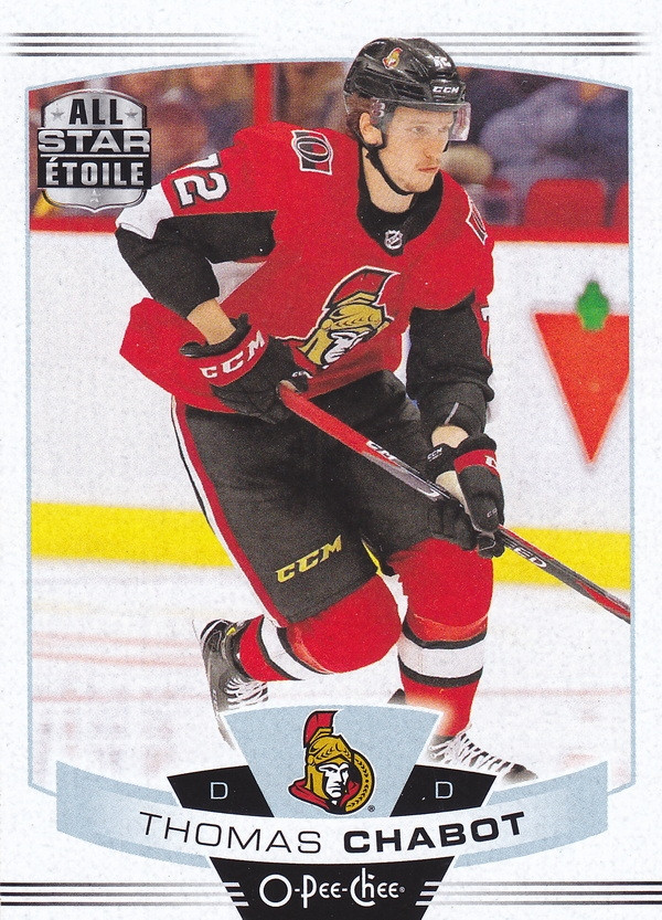 Hockey card Thomas Chabot