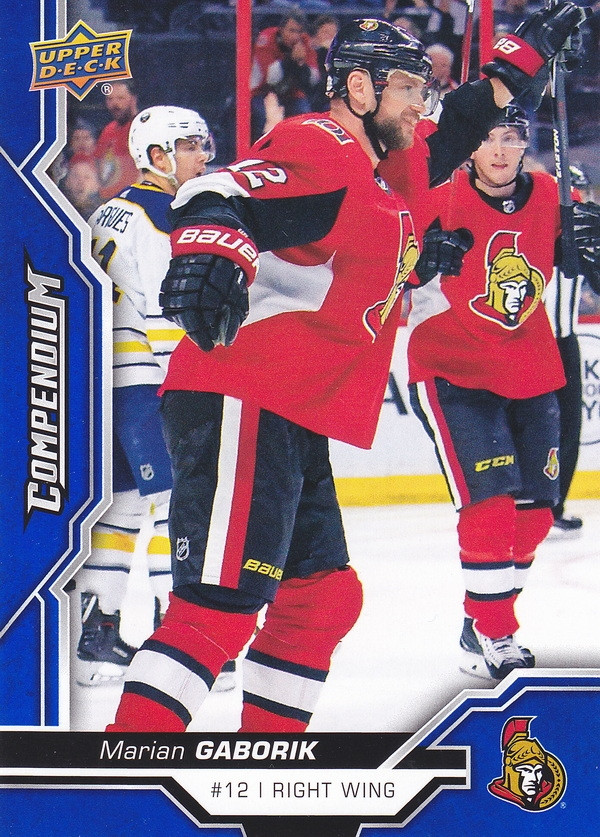 Hockey card Marian Gaborik