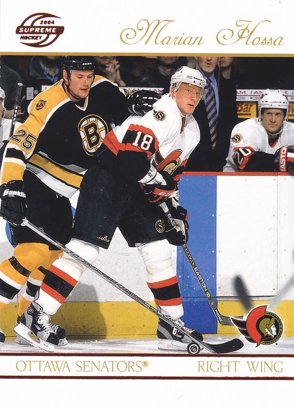 Hockey card Marian Hossa