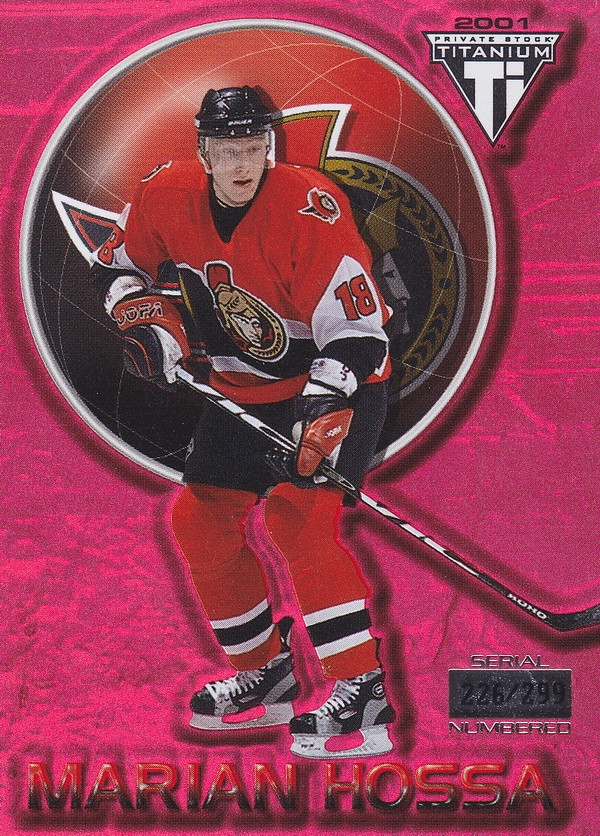 Hockey card Marian Hossa
