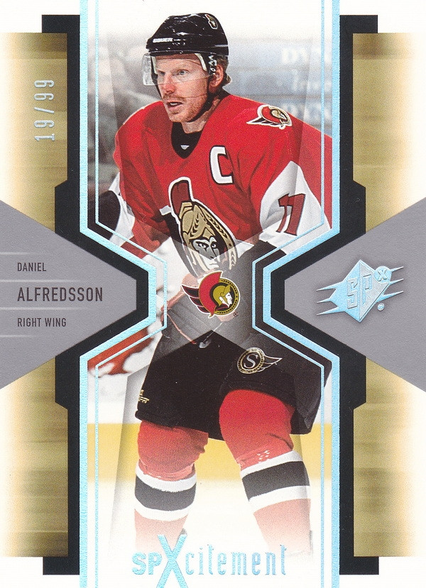 Hockey card Daniel Alfredsson