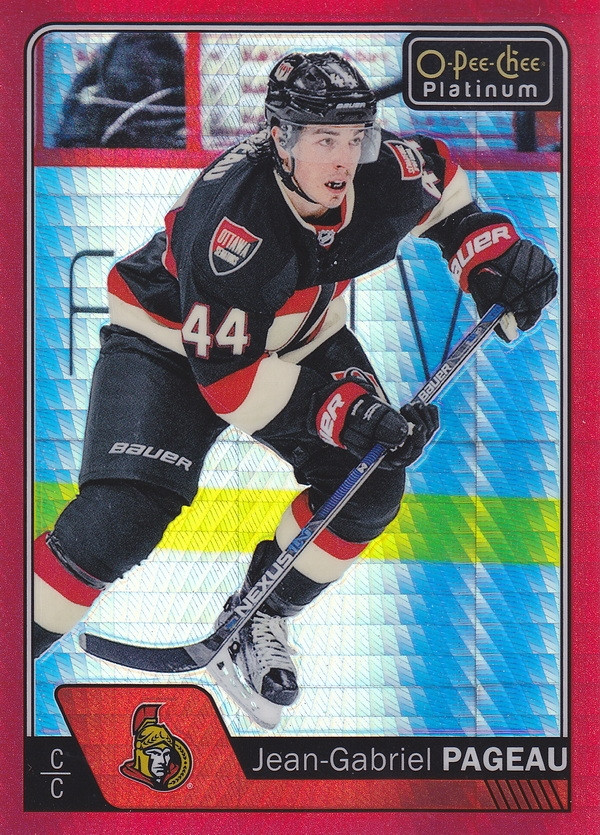 Hockey card Jean-Gabriel Pageau