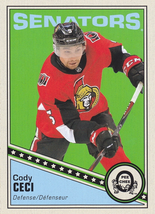 Hockey card Cody Ceci