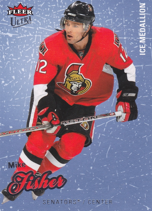 Hockey card Mike Fisher