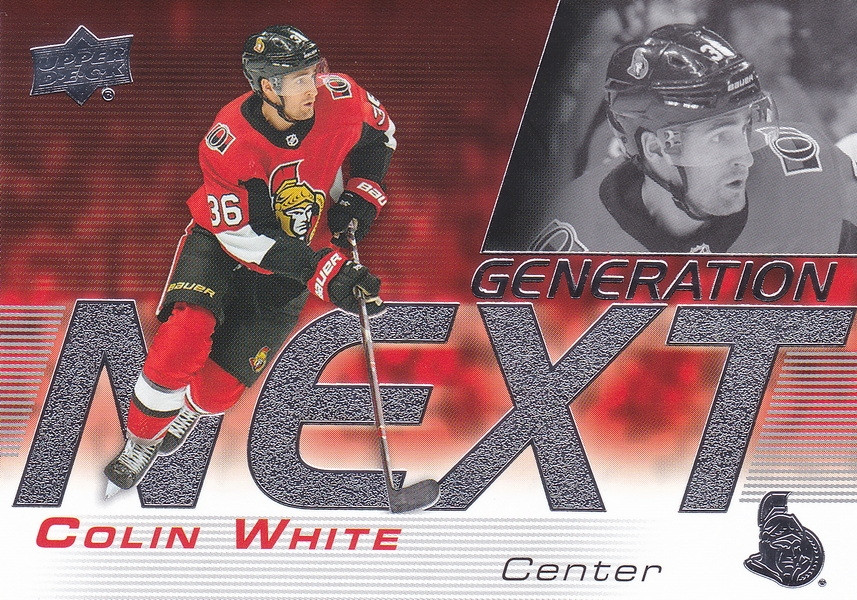 Hockey card Colin White