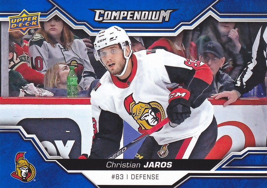 Hockey card Christian Jaros