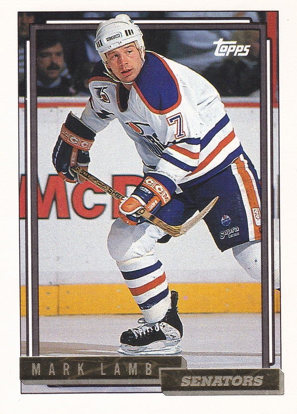 Hockey card Mark Lamb