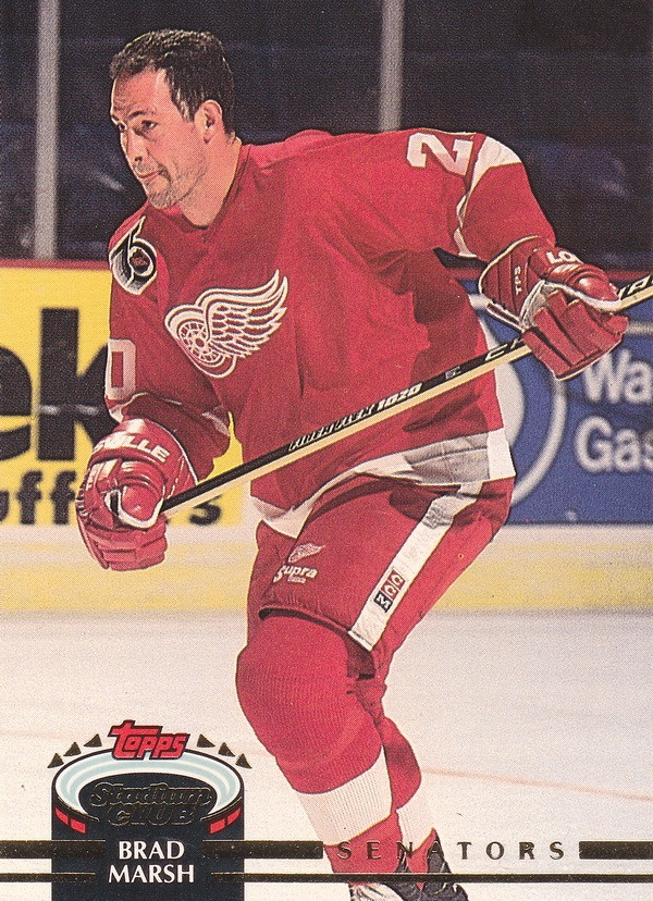 Hockey card Brad Marsh