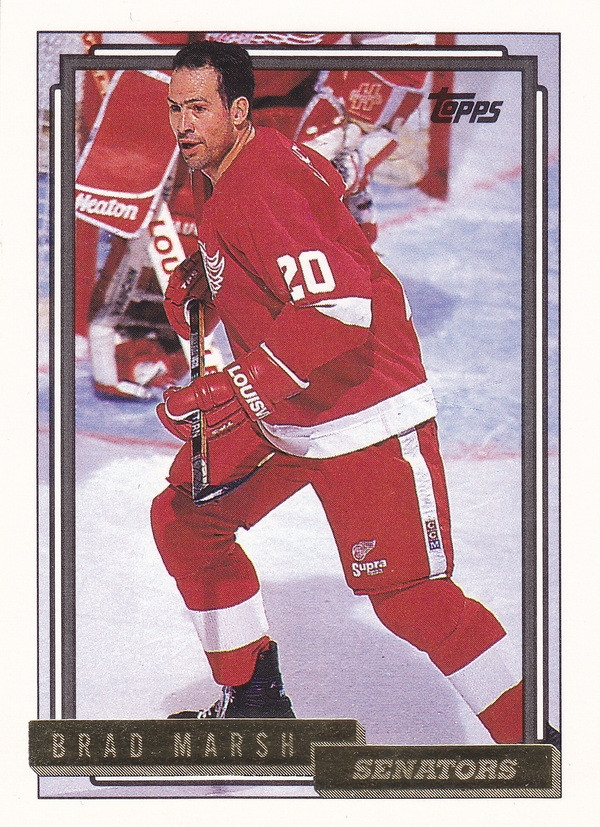 Hockey card Brad Marsh