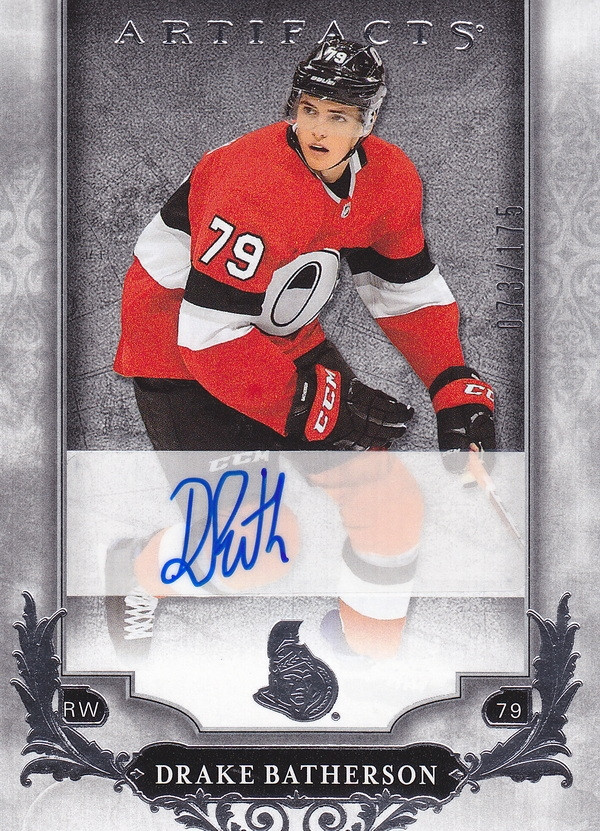 Hockey card Drake Batherson 