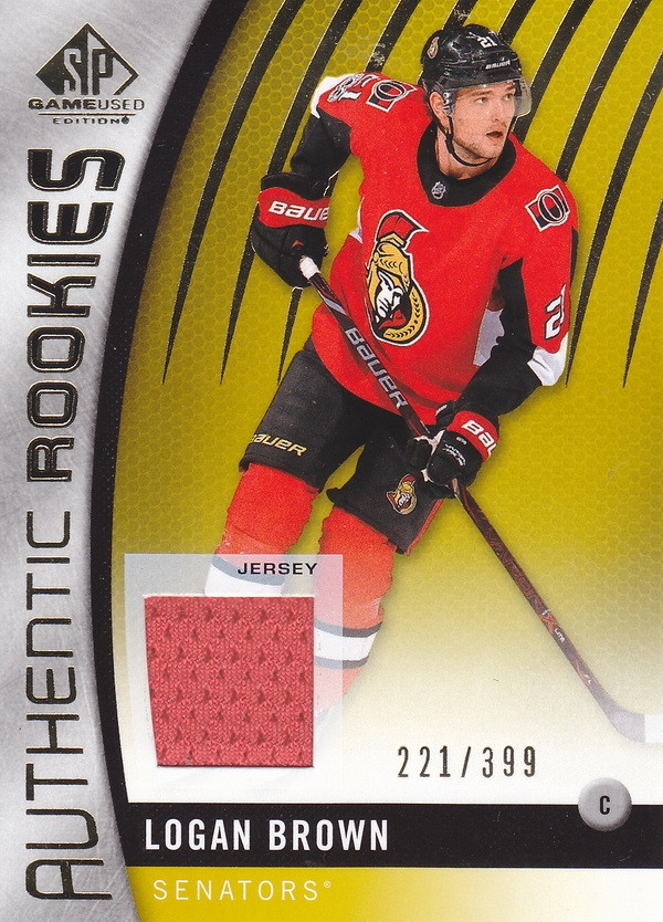 Hockey card Logan Brown