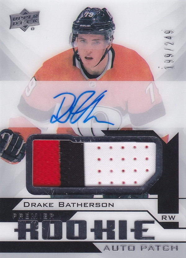 Hockey card Drake Batherson 
