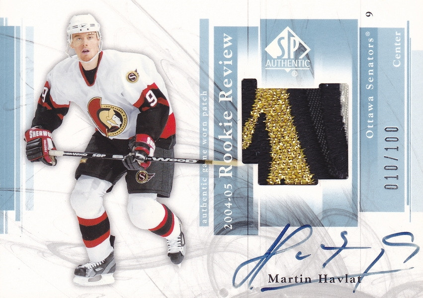 Hockey card Martin Havlat