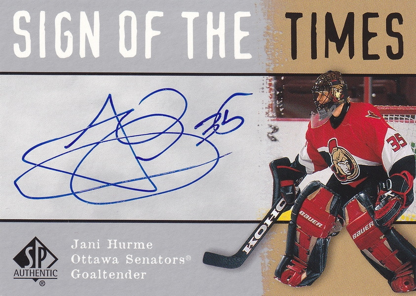 Hockey card Jani Hurme