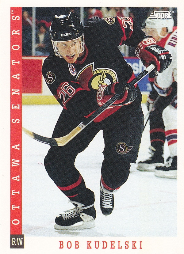 Hockey card Bob Kudelski