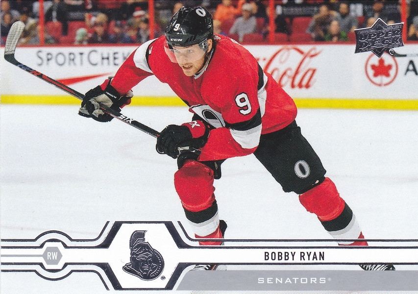 Hockey card Bobby Ryan
