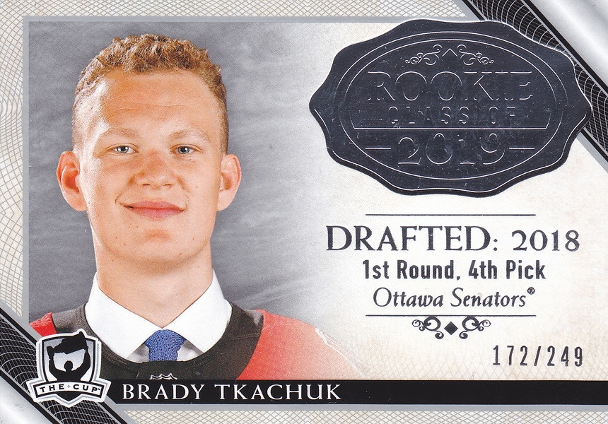 Hockey card Brady Tkachuk