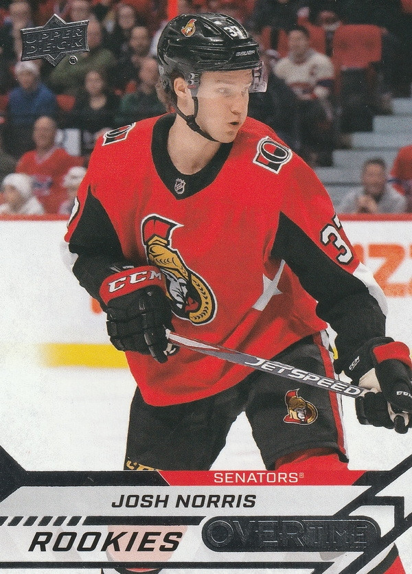 Hockey card Josh Norris