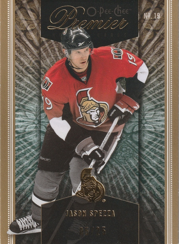 Hockey card Jason Spezza