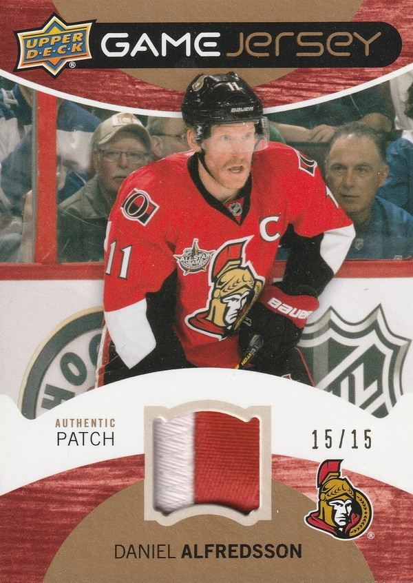 Hockey card Daniel Alfredsson
