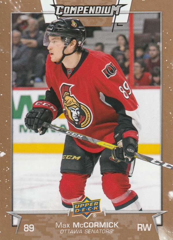 Hockey card Max McCORMICK