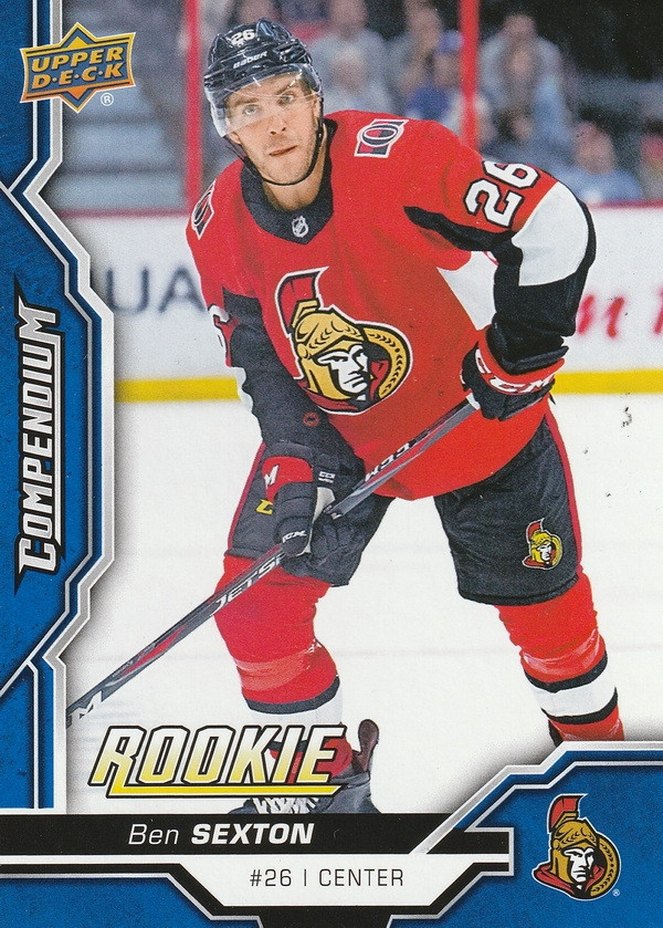 Hockey card Ben Sexton