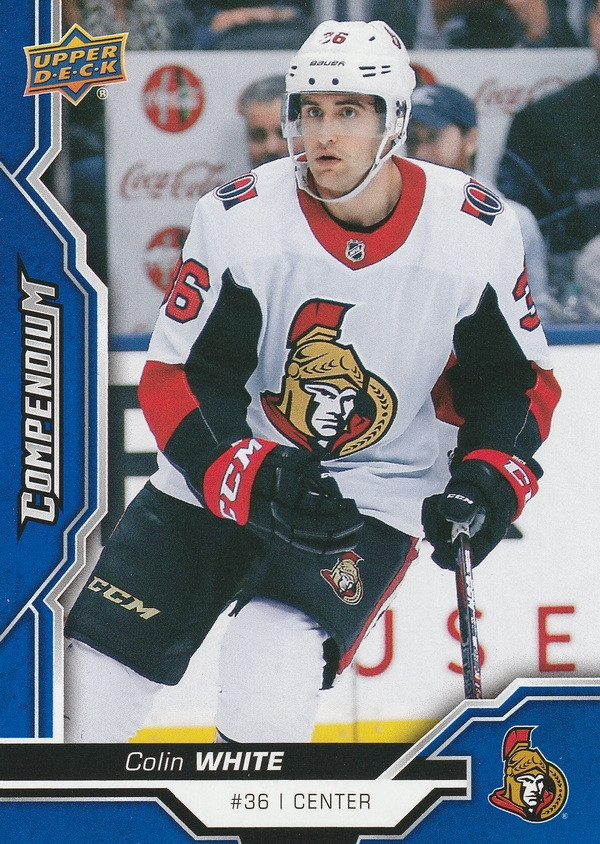 Hockey card Colin White