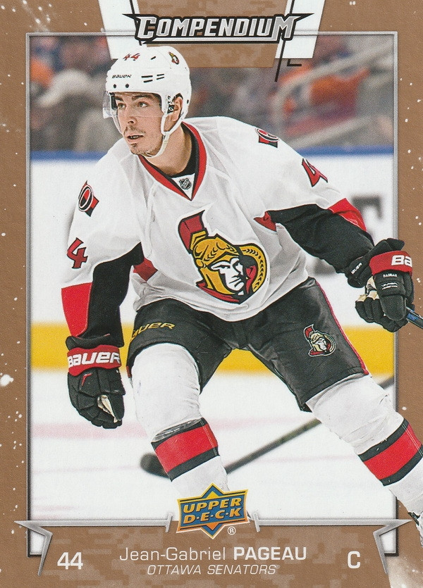 Hockey card Jean-Gabriel Pageau