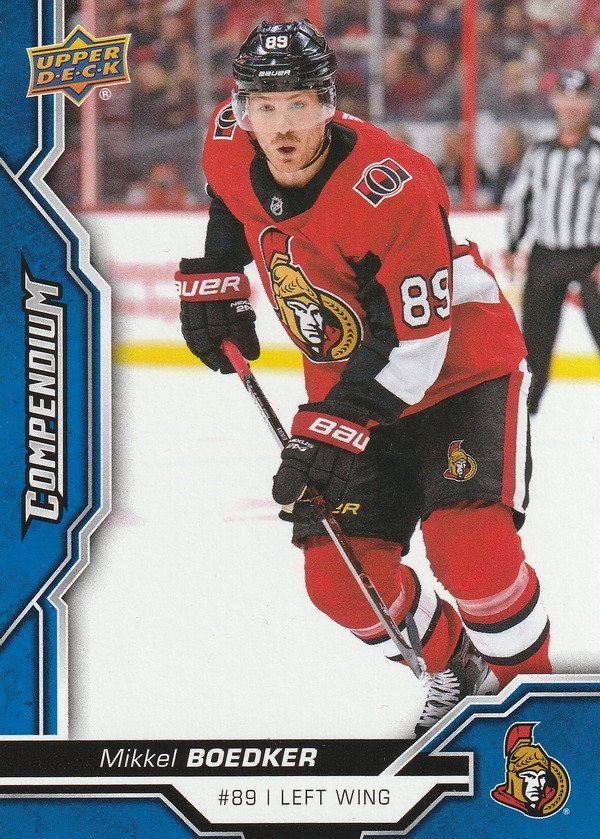 Hockey card Mikkel Boedker