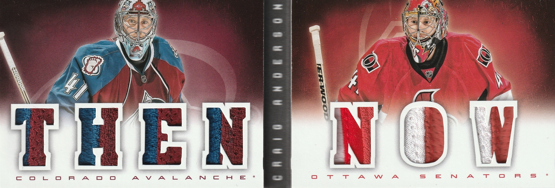 Hockey card Craig Anderson