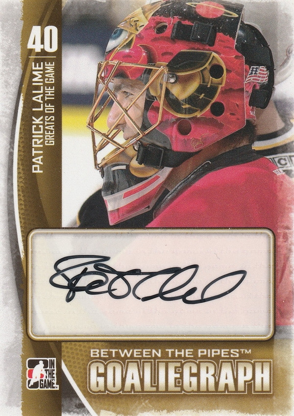 Hockey card Patrick Lalime