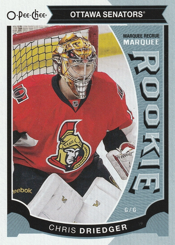 Hockey card Chris Driedger
