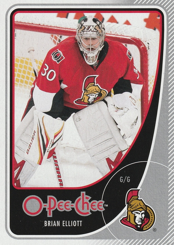 Hockey card Brian Elliott