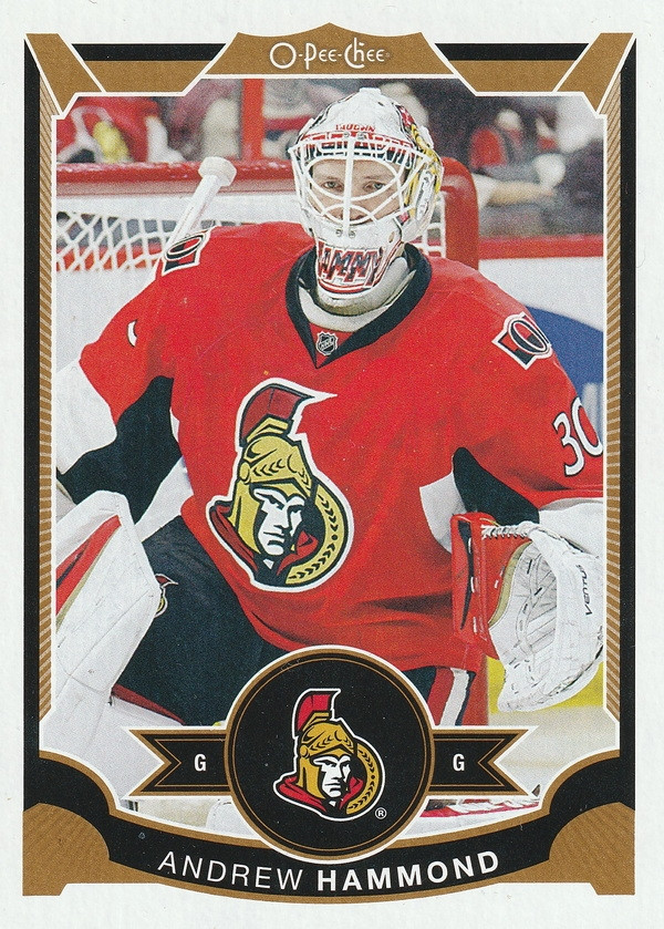 Hockey card Andrew Hammond