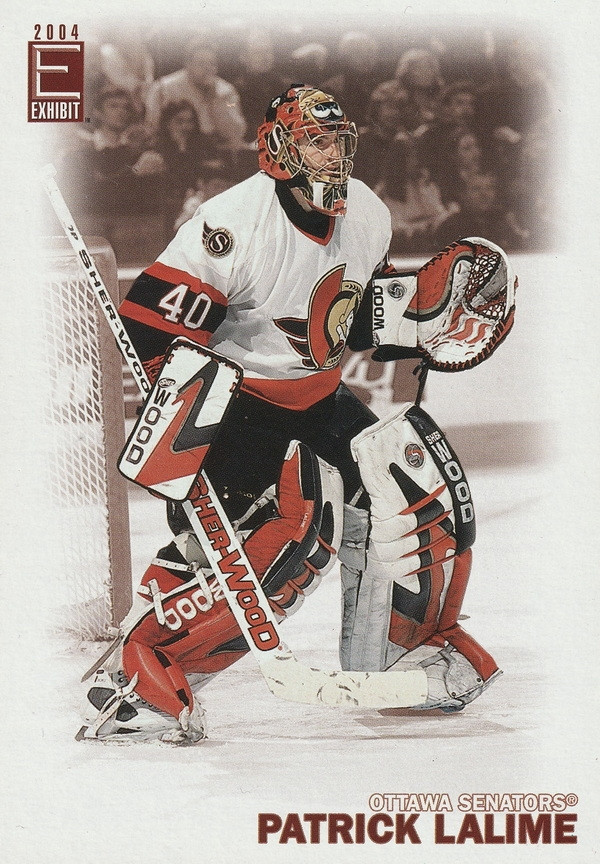 Hockey card Patrick Lalime