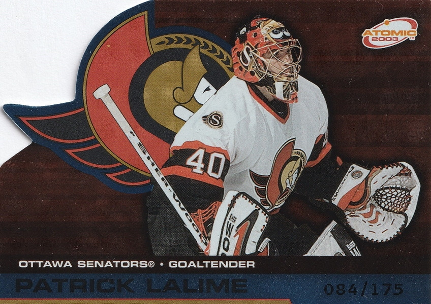 Hockey card Patrick Lalime