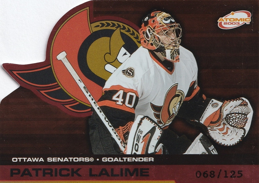 Hockey card Patrick Lalime