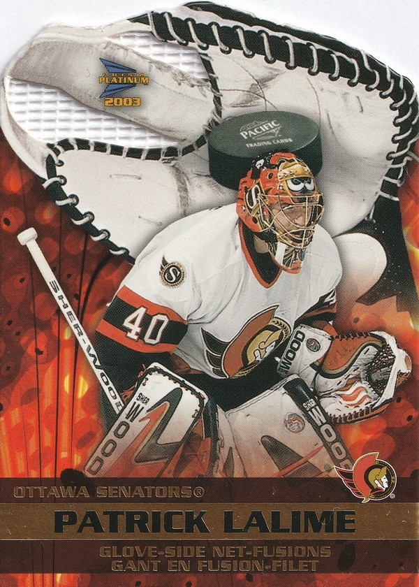 Hockey card Patrick Lalime