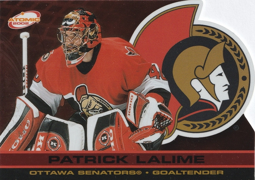 Hockey card Patrick Lalime