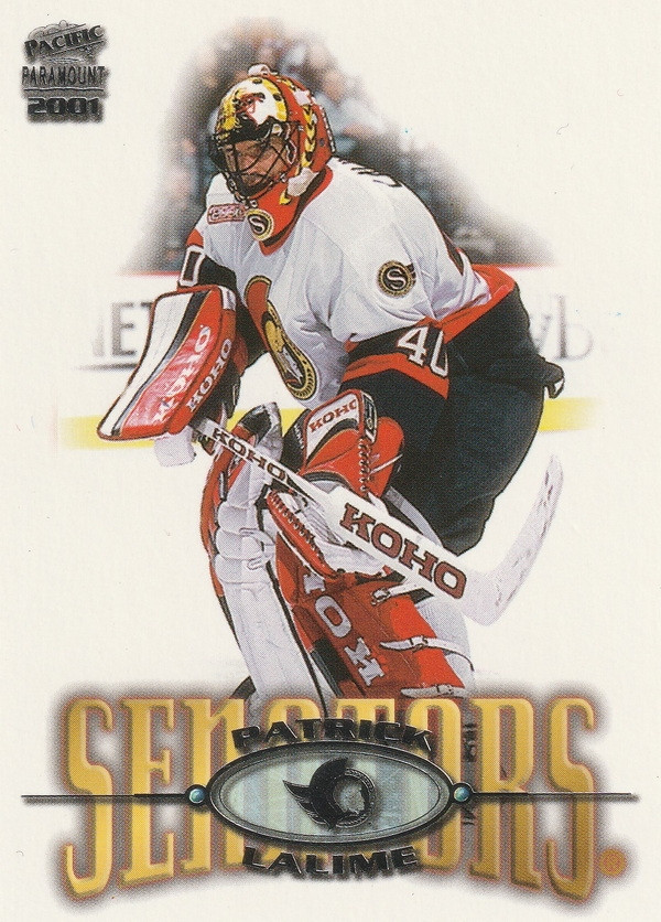 Hockey card Patrick Lalime